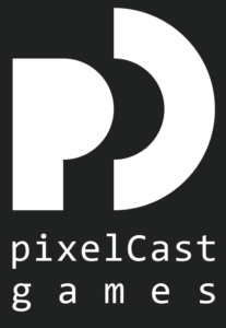 pixelCast Games Logo